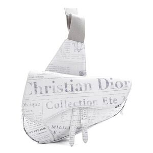 CHRISTIAN DIOR
Daniel Arsham Saddle Printed Leather crossbody bag